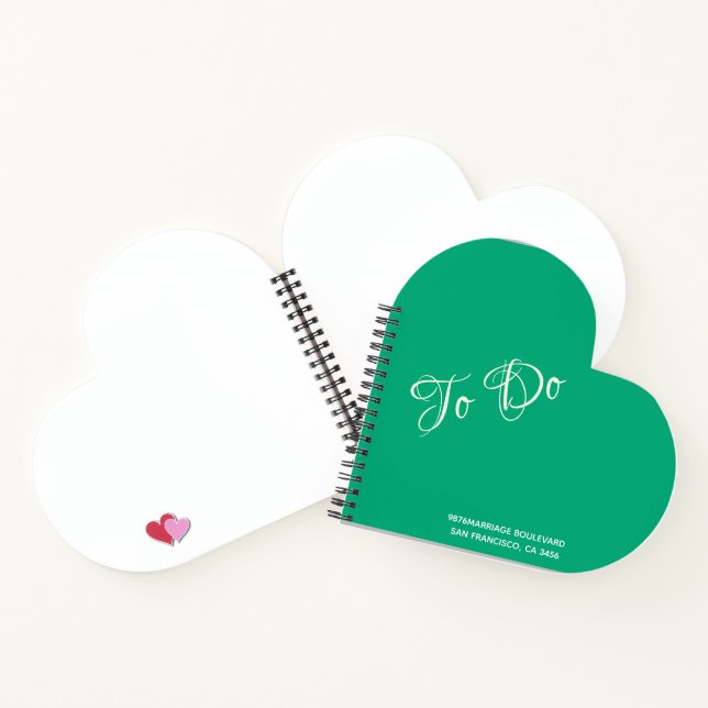 Emerald Green  Notebook (Inside)