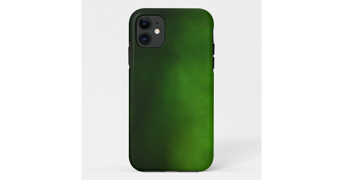 Emerald Green Ombre iPhone Case Zazzle