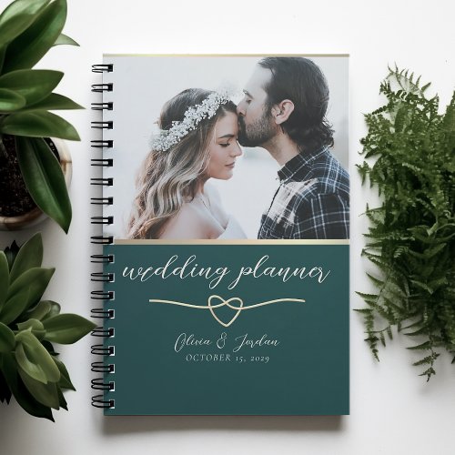 Emerald Green Photo Wedding Planner
