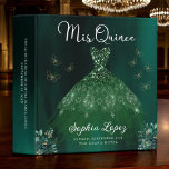 Emerald Green Quinceanera Photo Album and Planner<br><div class="desc">Keep your special day organized and memorable with the Emerald Green Quinceañera Photo Album and Planner. This elegant planner features a vibrant emerald green cover, perfect for keeping track of all your event details while also preserving your most cherished memories. With space to plan every detail, from the ceremony to...</div>
