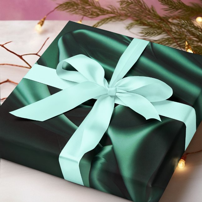 Emerald Green Satin Luxury  Tissue Paper (Creator Uploaded)