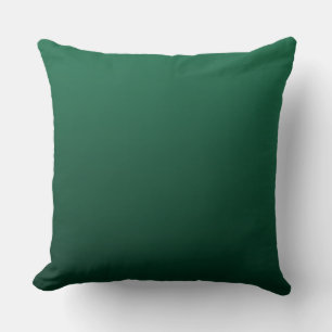 Emerald Green Shades Throw Pillow