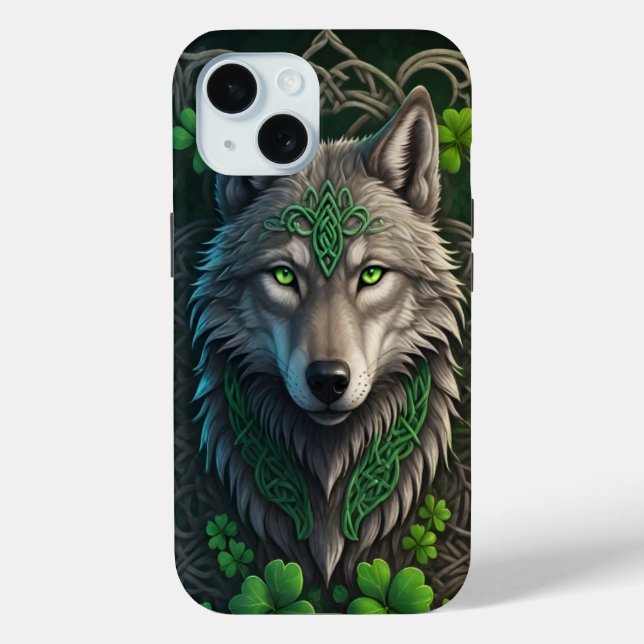 Emerald Green Shamrock cases (Back)