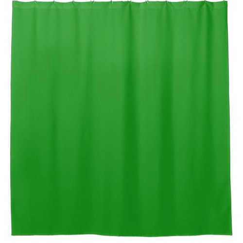 Emerald Green  Shower Curtain