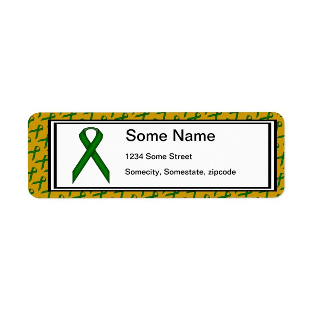Emerald Green Standard Ribbon by Kenneth Yoncich Label (Front)