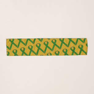 Emerald Green Standard Ribbon by Kenneth Yoncich Scarf
