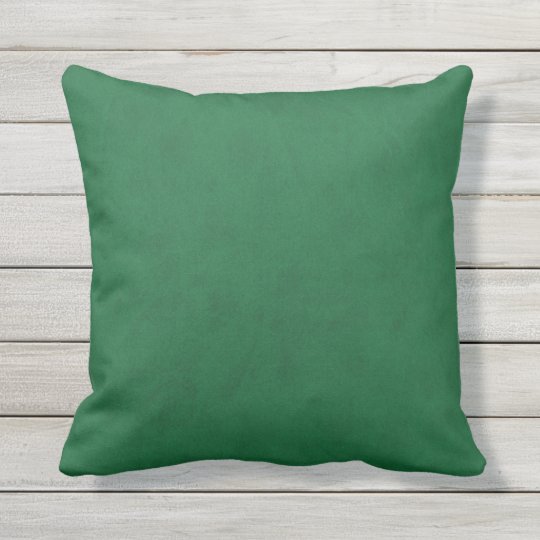 emerald green throw pillow