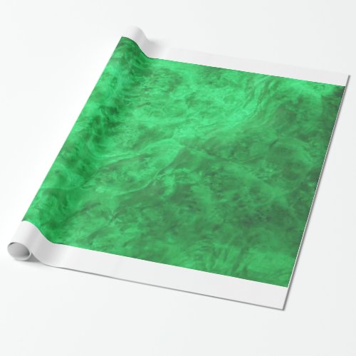 Emerald Green Velvet Wrapping Paper