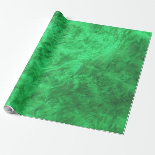 Emerald Green Velvet Wrapping Paper