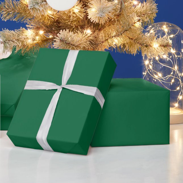 Emerald Green Wrapping Paper