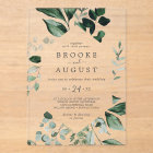 Emerald Greenery Elegant Autumn Woodland Wedding