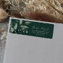 Emerald Greenery | Green Return Address Label
