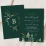 Emerald Greenery | Green The Wedding Of Invitation