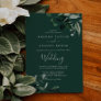 Emerald Greenery | Green Wedding Invitation