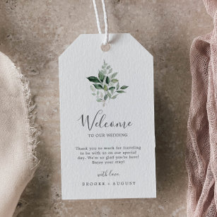 RESERVED Hotel Welcome Gift Tags Set of 40