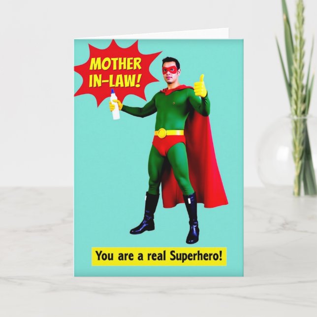 Emerald Hero Motherinlaw Card (Front)