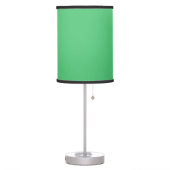 Emerald hex code 50C878 Table Lamp (Left)