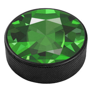 Emerald Hockey Puck