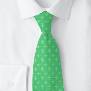 Emerald Honeysuckle Neck Tie
