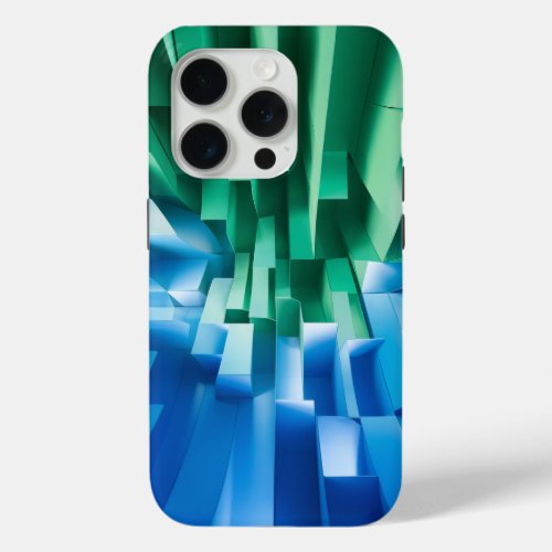 Emerald Horizon iPhone 15 Pro Case