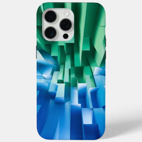 Emerald Horizon iPhone 15 Pro Max Case