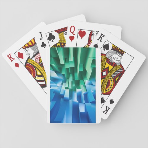 Emerald Horizon Playing Cards