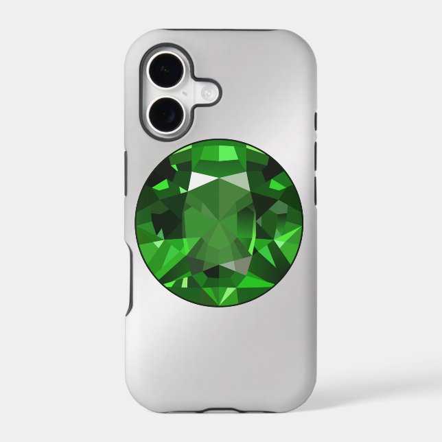 Emerald   iphone case (Back)
