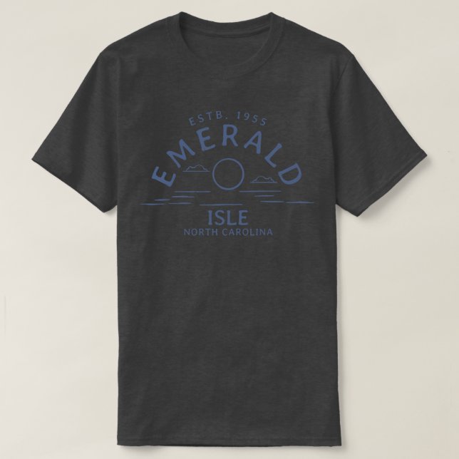 Emerald Isle NC T-Shirt (Design Front)