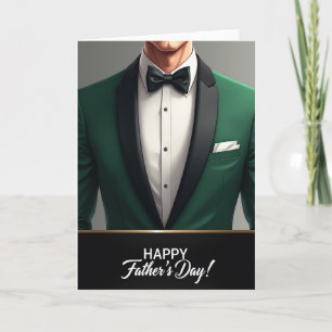 Emerald Jacket Fathers Day Card