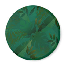 Emerald Jungle Exotic Mystic Tropical Leaves