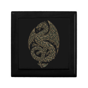 Emerald Knot Dragon  Gift Box