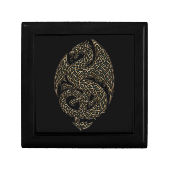 Emerald Knot Dragon  Gift Box (Front)