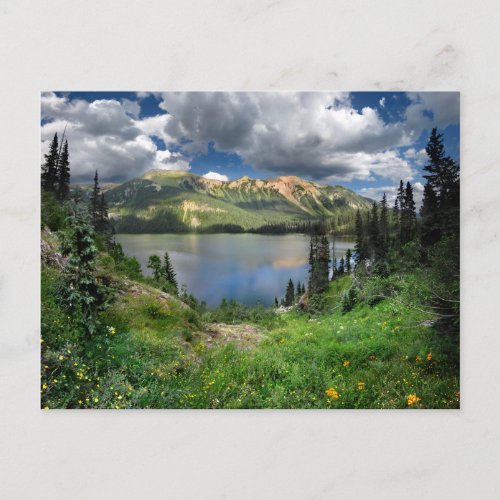 Emerald Lake 4 _ Weminuche Wilderness _ Colorado Postcard