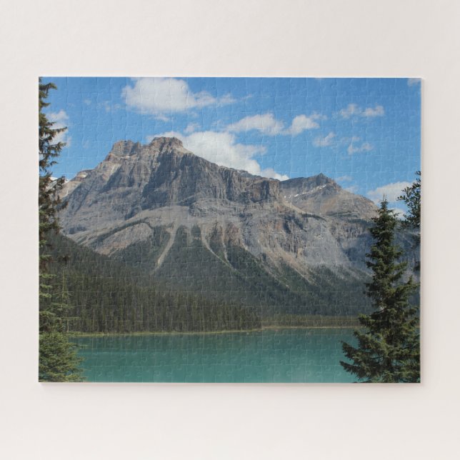Emerald Lake with Michael Peak Jigsaw Puzzle (Horizontal)