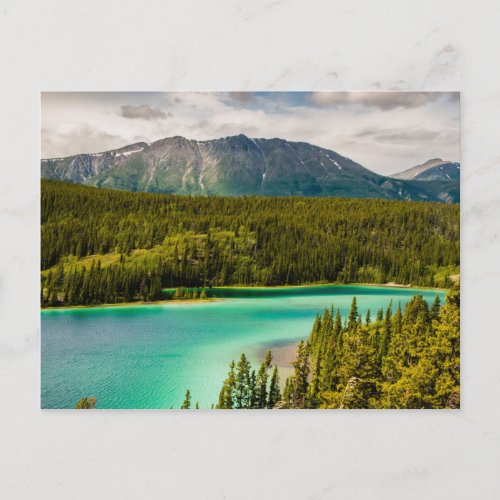 Emerald Lake Yukon Canada Postcard