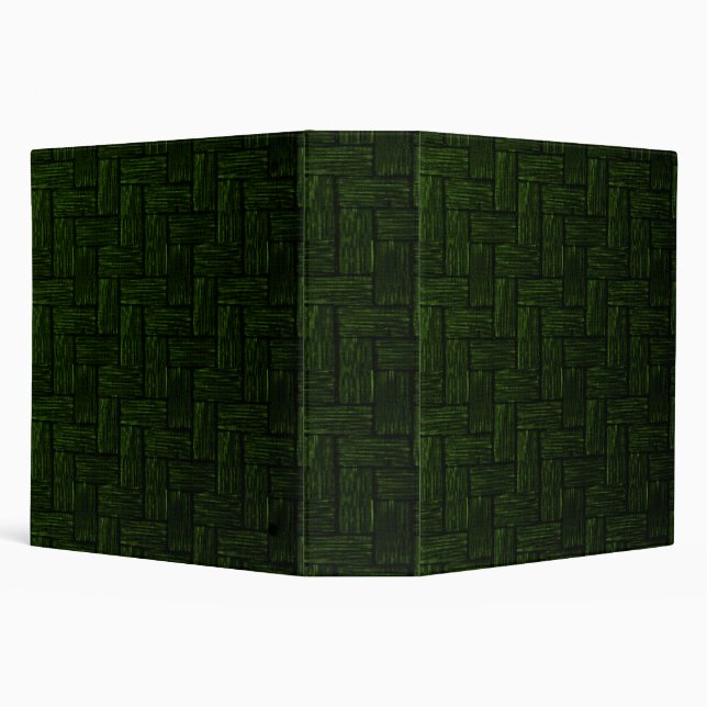 Emerald Maze 3-Ring Binder 2” Thick (Background)