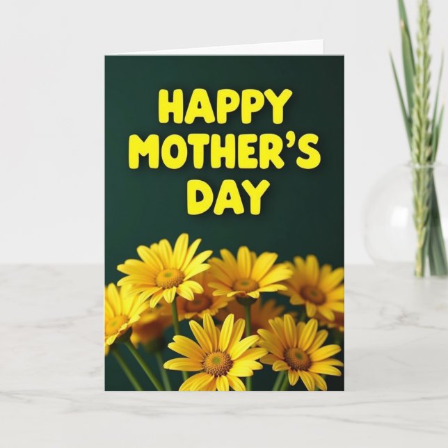 Emerald Mothers Day Love Card (Front)