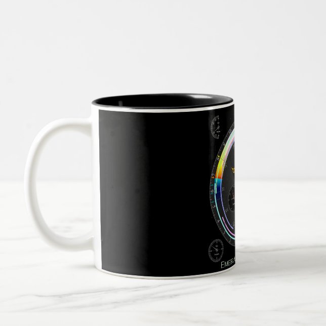 Emerald Observatory coffee mug (Left)