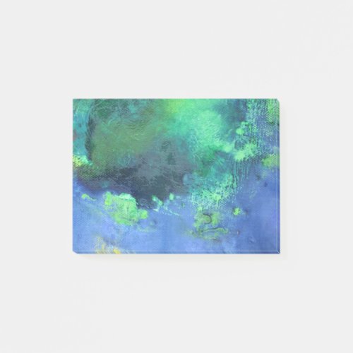 Emerald Ocean seascape in aquamarine Post_it Notes