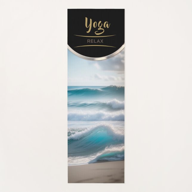 Emerald Ocean - Yoga Mat (Front)