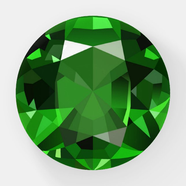 Emerald Paperweight (Front)