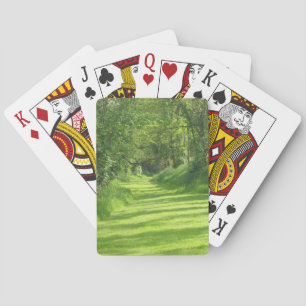 "Emerald Path" Poker Cards