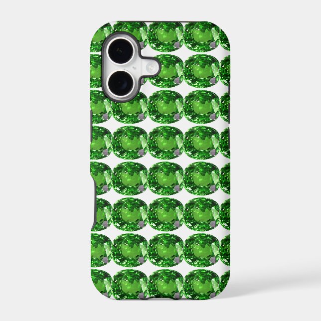Emerald Pattern Iphone Case (Back)