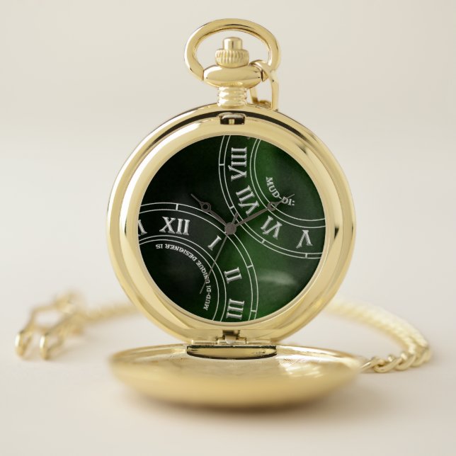 Emerald Peek RN Pocket Watch (Inside)
