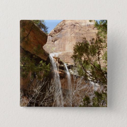 Emerald Pool Falls I from Zion National Park Button