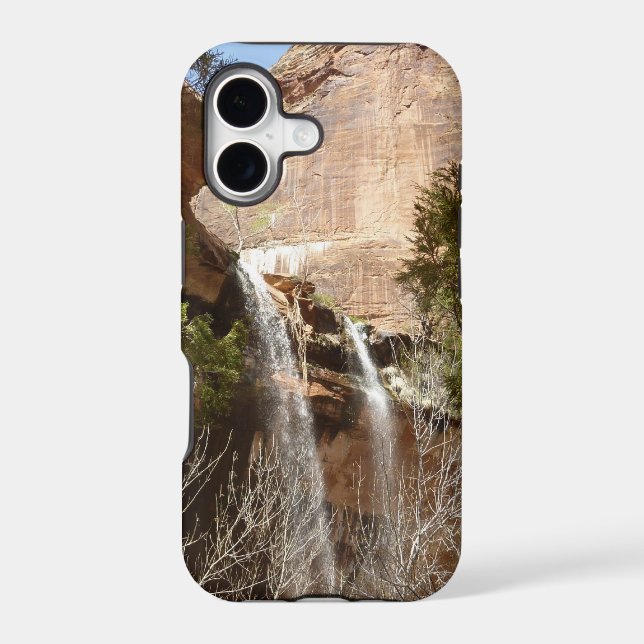 Emerald Pool Falls I from Zion National Park Case-Mate iPhone Case (Back)