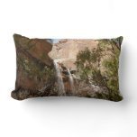 Emerald Pool Falls I from Zion National Park Lumbar Pillow