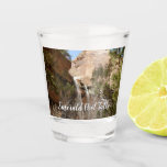 Emerald Pool Falls I from Zion National Park Shot Glass
