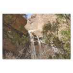 Emerald Pool Falls I from Zion National Park Tissue Paper