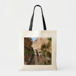 Emerald Pool Falls I from Zion National Park Tote Bag